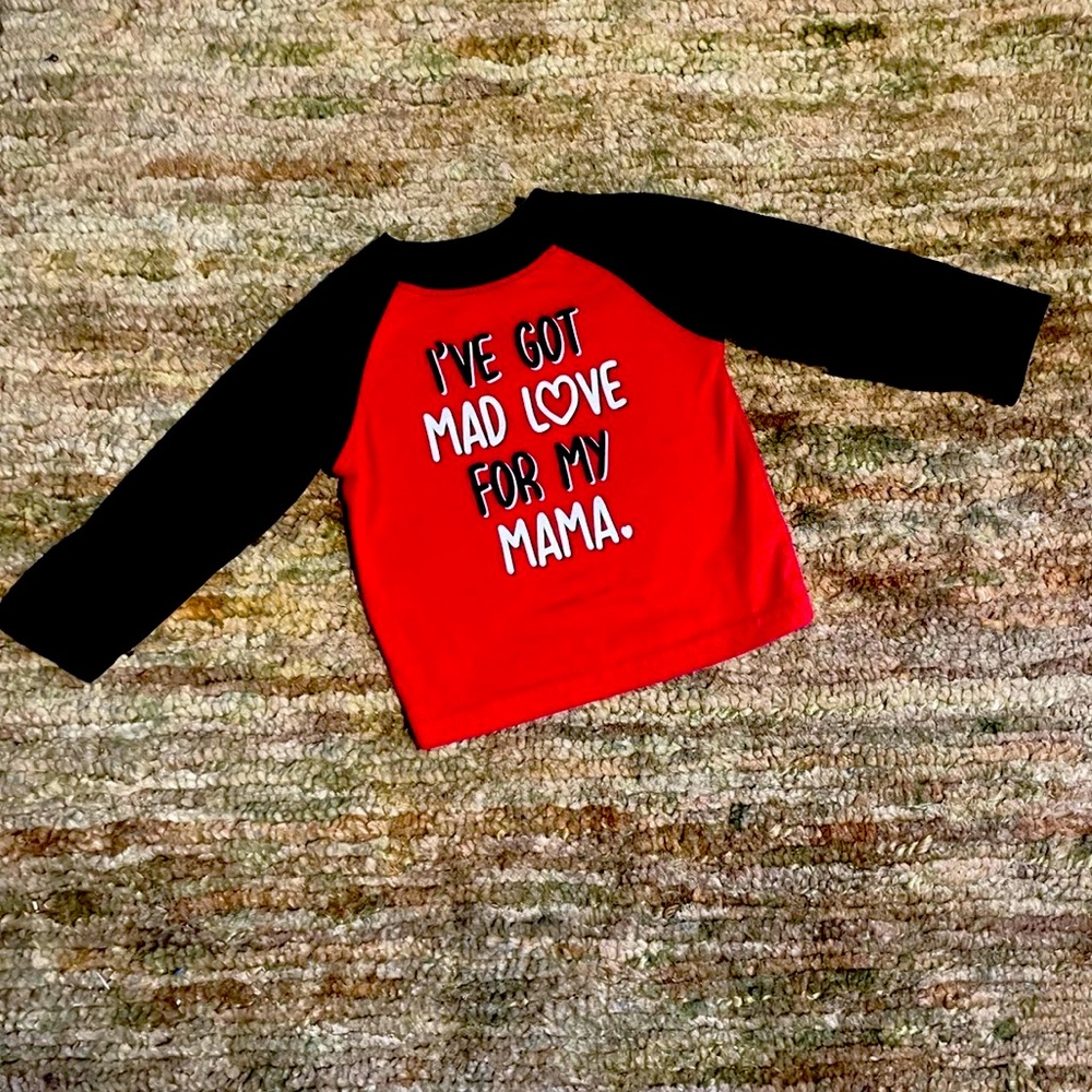 Love my Mom Shirt | Valentines Day Shirt 18M